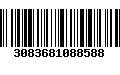 Código de Barras 3083681088588