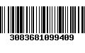 Código de Barras 3083681099409