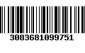 Código de Barras 3083681099751