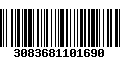 Código de Barras 3083681101690