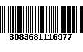 Código de Barras 3083681116977