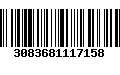 Código de Barras 3083681117158