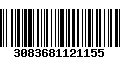 Código de Barras 3083681121155