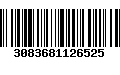 Código de Barras 3083681126525