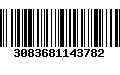 Código de Barras 3083681143782