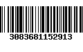 Código de Barras 3083681152913