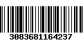 Código de Barras 3083681164237