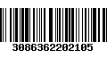 Código de Barras 3086362202105