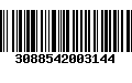 Código de Barras 3088542003144