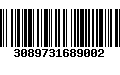 Código de Barras 3089731689002