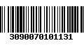 Código de Barras 3090070101131