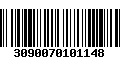 Código de Barras 3090070101148