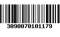 Código de Barras 3090070101179