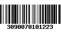 Código de Barras 3090070101223