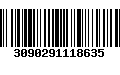 Código de Barras 3090291118635