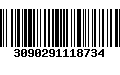 Código de Barras 3090291118734