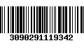 Código de Barras 3090291119342