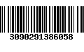 Código de Barras 3090291386058