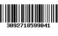 Código de Barras 3092718599041