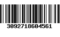 Código de Barras 3092718604561