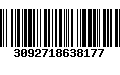 Código de Barras 3092718638177