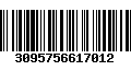 Código de Barras 3095756617012