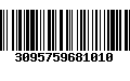 Código de Barras 3095759681010