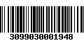 Código de Barras 3099030001948