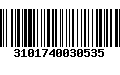 Código de Barras 3101740030535