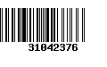 Código de Barras 31042376