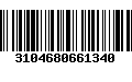 Código de Barras 3104680661340