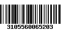 Código de Barras 3105560065203