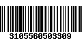 Código de Barras 3105560503309