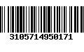 Código de Barras 3105714950171