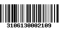 Código de Barras 3106130002109