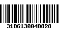 Código de Barras 3106130040828