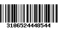 Código de Barras 3106524448544