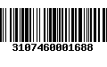 Código de Barras 3107460001688