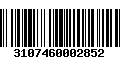 Código de Barras 3107460002852