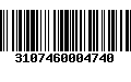 Código de Barras 3107460004740