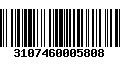 Código de Barras 3107460005808