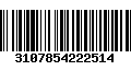 Código de Barras 3107854222514