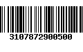 Código de Barras 3107872900500