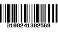 Código de Barras 3108241382569