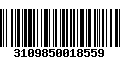 Código de Barras 3109850018559