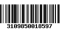 Código de Barras 3109850018597