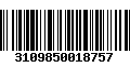 Código de Barras 3109850018757