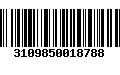 Código de Barras 3109850018788