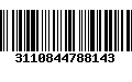 Código de Barras 3110844788143