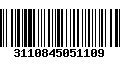 Código de Barras 3110845051109